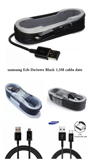 Imagine Original-1,5M -ECB-DU4EWE-Micro-Usb-Sync-Data-Cable-Charger-BLACK