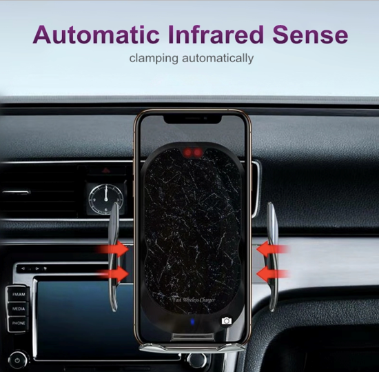 Imagine Incarcator Wireless  Auto,smart sensor, E-smartgadget ,15w,