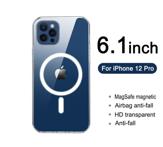 Imagine Husa De Protectie Clear Case MagSafe Pentru IPhone 12 Pro