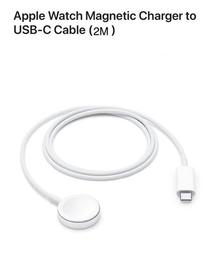 Imagine Cablu date incarcare Magnetic  pentru Apple Watch  USB-C ,2M,BULK