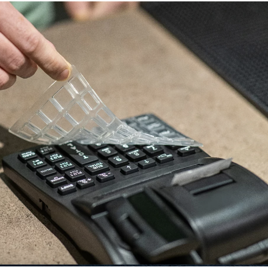 Imagine LOT 10 buc Husa silicon pentru tastatura Datecs DP25/DP25 MX /DP150/DP25X