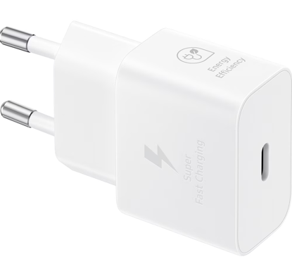 Imagine Incarcator retea EP-T2510NBEGEU, 1xUSB-C Power Delivery 25W, Alb, Bulk