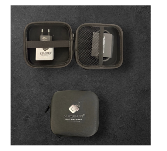 Imagine Incarcator super Fast Charge 45W PD usb C, T4510 compatibil cu Samsung S25, S24, S24, s23, 1 Cablu 1.8m USB-C - C 5A, Geanta de depozitare