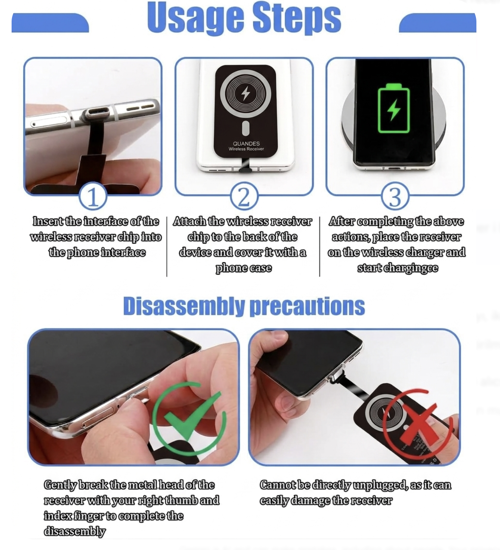 Imagine Super Fast Charge Wireless Receiver Typ-C 10w Fast